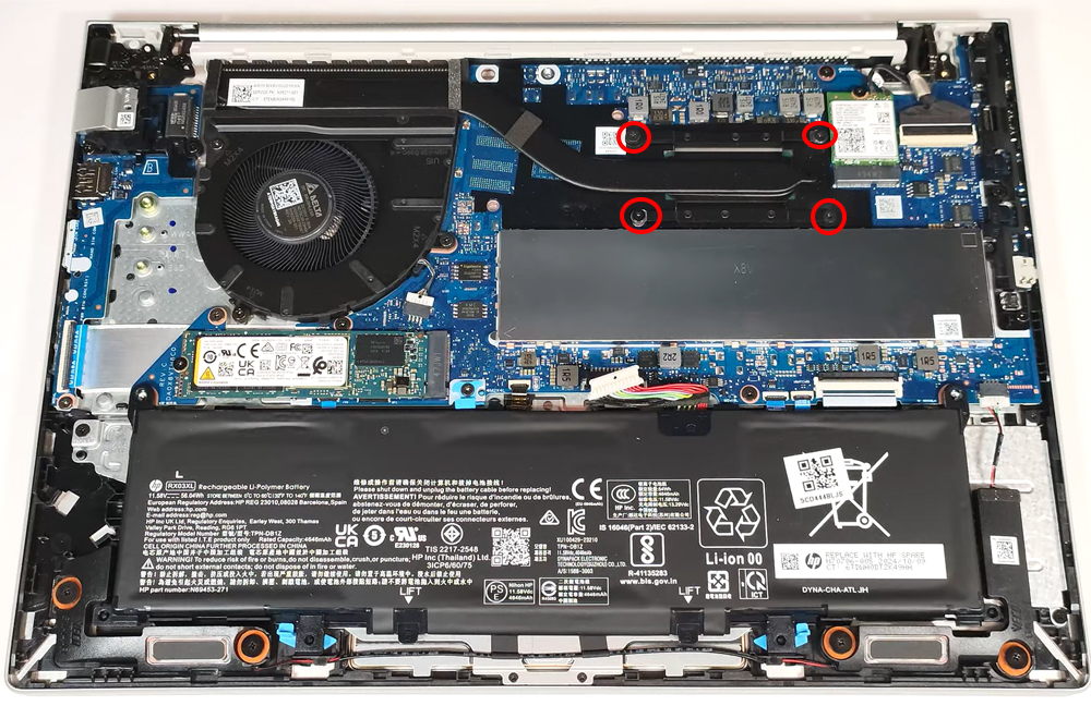 Hướng dẫn vệ sinh laptop HP EliteBook 640 G11