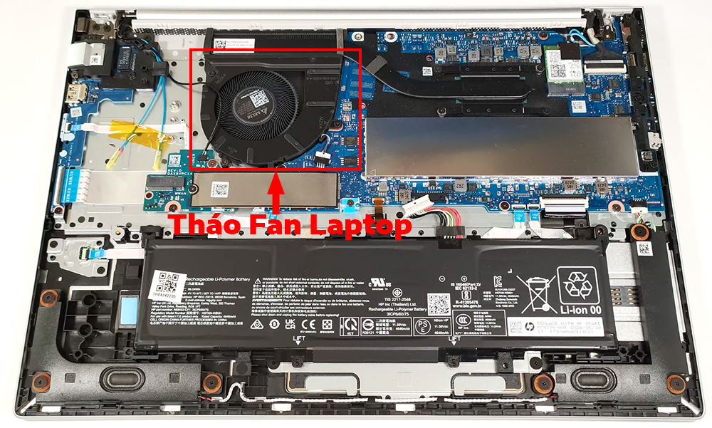 Hướng dẫn vệ sinh laptop HP EliteBook 660 G11