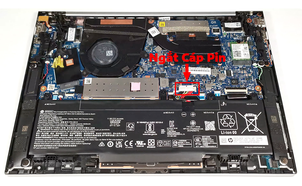 Hướng dẫn vệ sinh HP EliteBook 830 G11