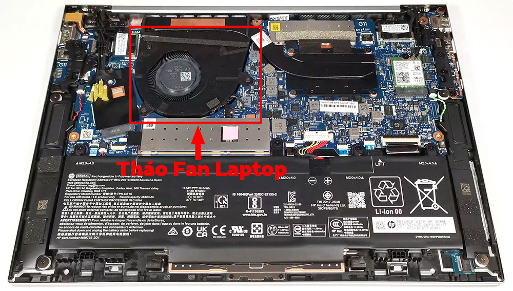 Hướng dẫn vệ sinh HP EliteBook 830 G11