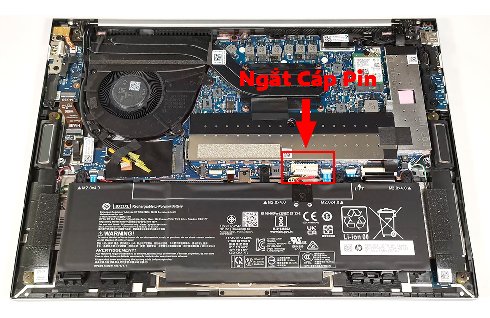 Hướng dẫn vệ sinh laptop HP EliteBook 840 G11