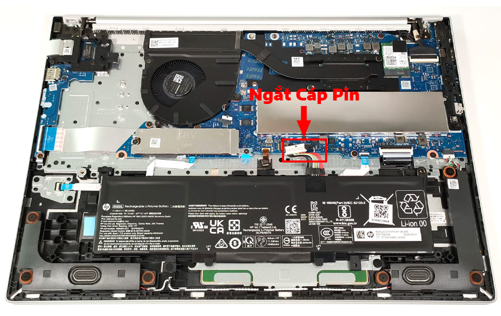 Hướng dẫn vệ sinh laptop HP ProBook 460 G11