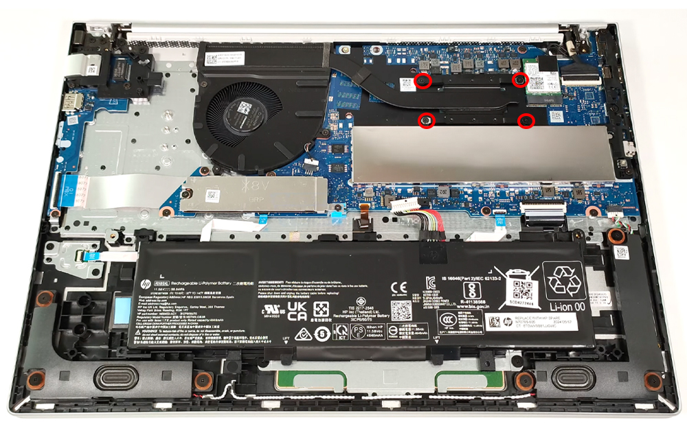 Hướng dẫn vệ sinh laptop HP ProBook 460 G11