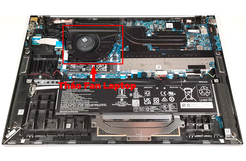 Hướng dẫn vệ sinh laptop HP ZBook Firefly 16 G11