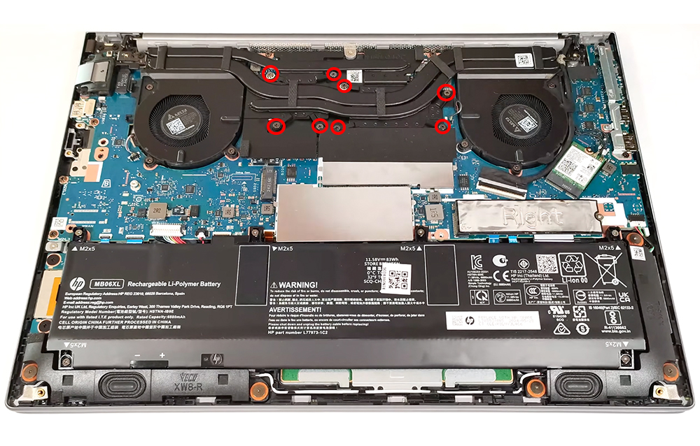 Hướng dẫn vệ sinh laptop HP ZBook Power 16 G11