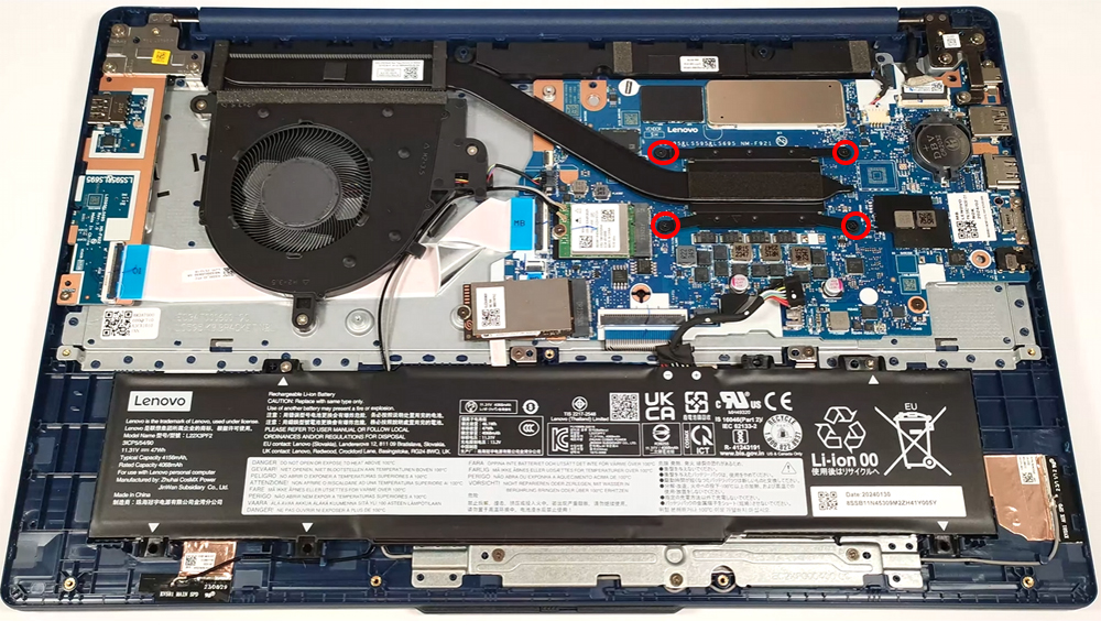 Hướng Dẫn Vệ Sinh Cho Lenovo IdeaPad Slim 3i Gen 9 15inch Intel