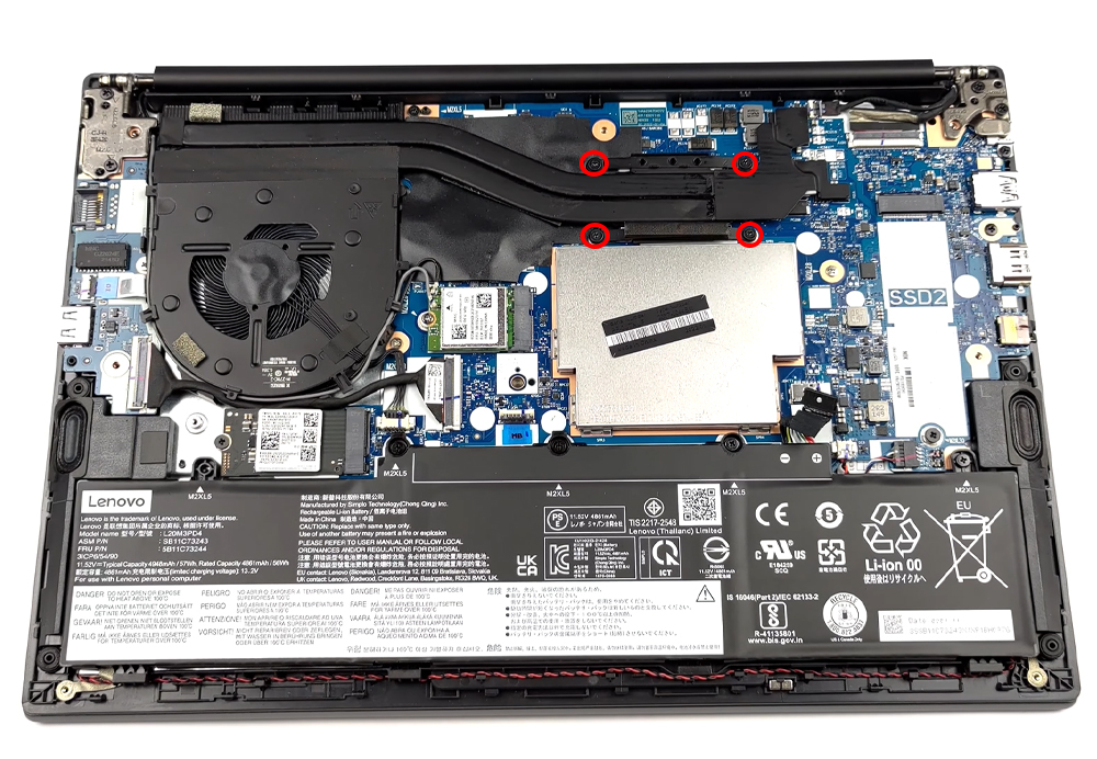 Hướng dẫn vệ sinh laptop Lenovo ThinkPad E14 Gen 3