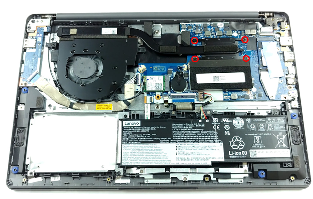 Hướng dẫn vệ sinh cho Lenovo IdeaPad 3i Gen 6 15inch