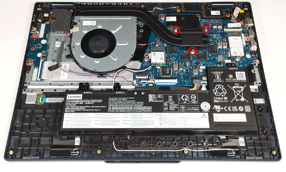 Hướng dẫn vệ sinh Lenovo IdeaPad 5 16inch 2in1 Gen 9 16AHP9