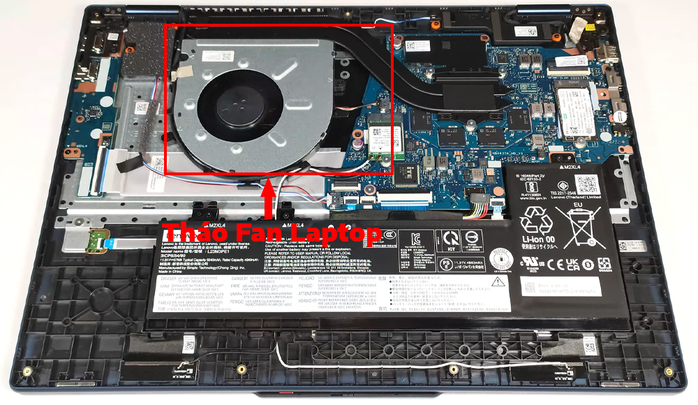 Hướng dẫn vệ sinh Lenovo IdeaPad 5 16inch 2in1 Gen 9 16AHP9
