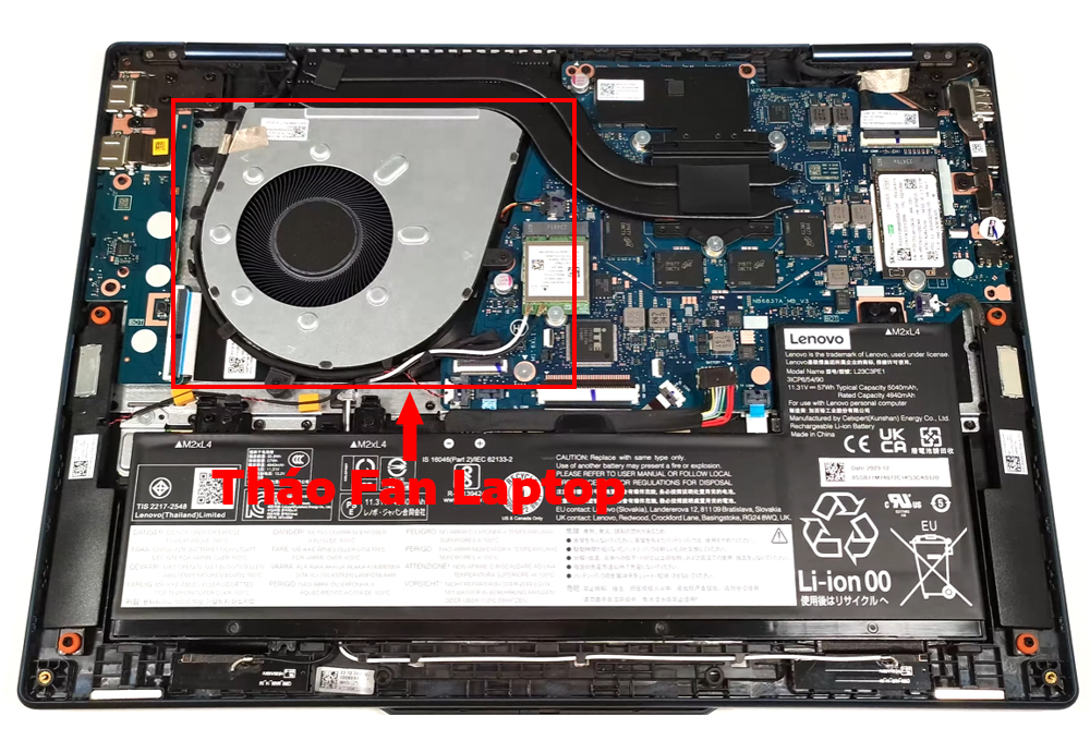 Hướng Dẫn Vệ Sinh Cho Lenovo IdeaPad 5 2in1 14inch Gen 9