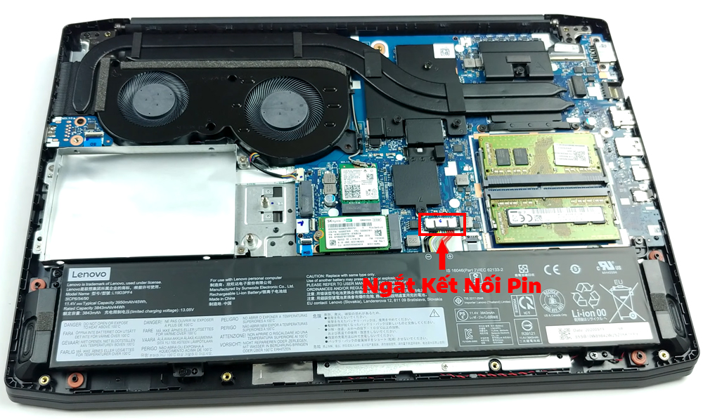 Hướng dẫn vệ sinh Lenovo Ideapad Creator 5 15inch