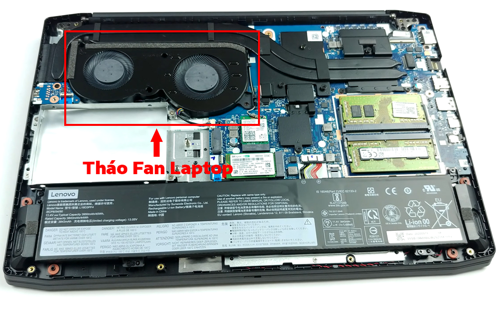 Hướng dẫn vệ sinh Lenovo Ideapad Creator 5 15inch