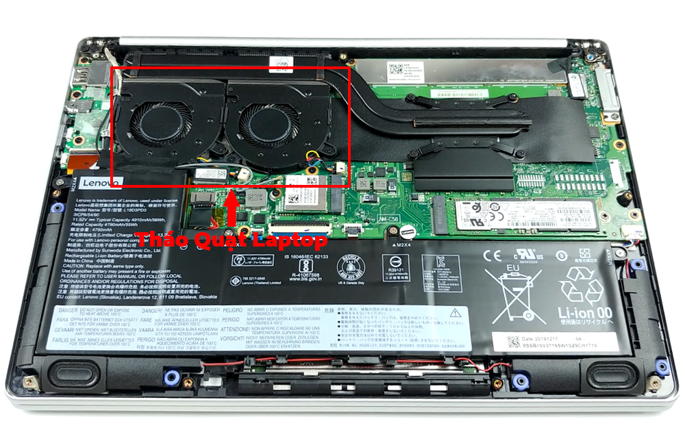 Hướng dẫn vệ sinh Lenovo Ideapad S540 13inch