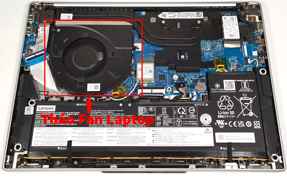 Hướng Dẫn Vệ Sinh Cho Lenovo IdeaPad Slim 5 Gen 9 14inch AMD