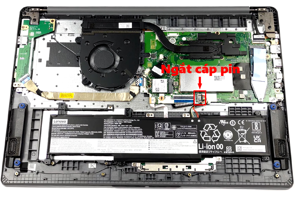 Hướng dẫn vệ sinh laptop Lenovo IdeaPad 3 17inch 2021