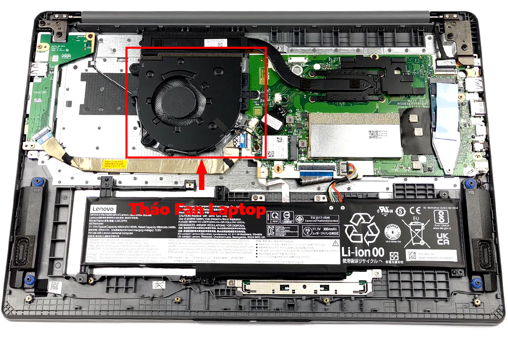 Hướng dẫn vệ sinh laptop Lenovo IdeaPad 3 17inch 2021