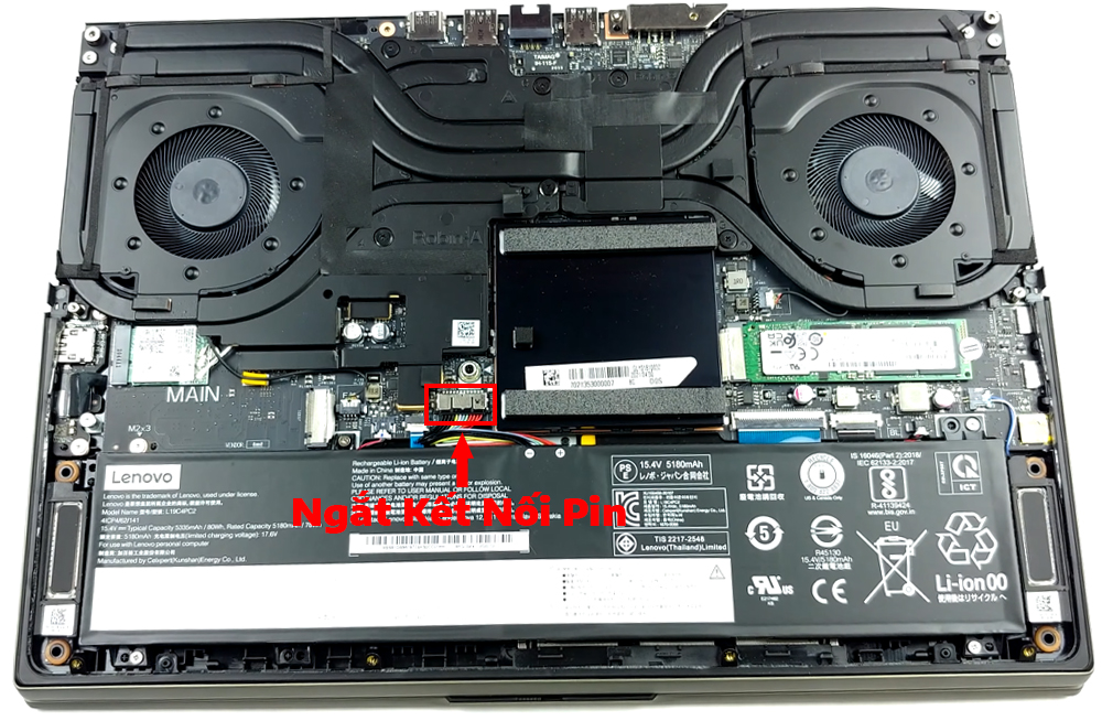 Hướng dẫn vệ sinh Lenovo Legion C7 15inch