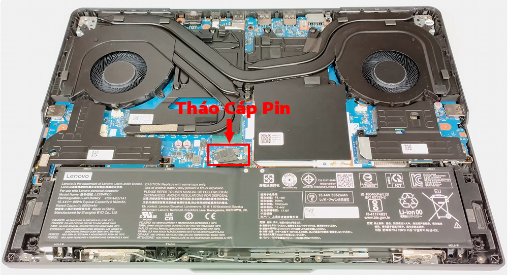 Hướng Dẫn Vệ Sinh Cho Lenovo Legion Pro 5i 16inch Gen 9