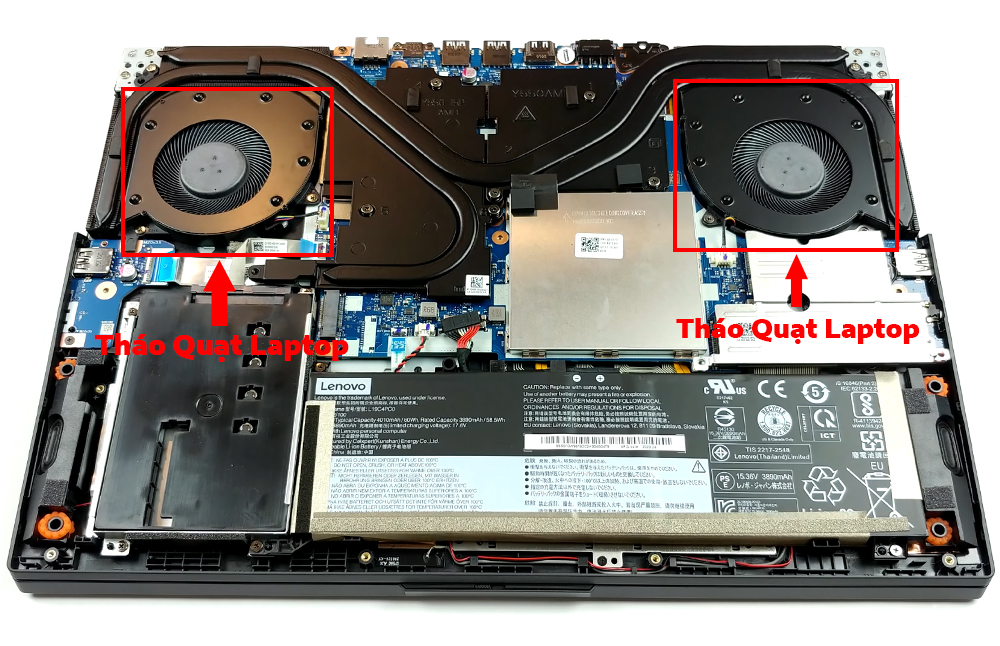 Hướng dẫn vệ sinh Lenovo Legion 5 15inch
