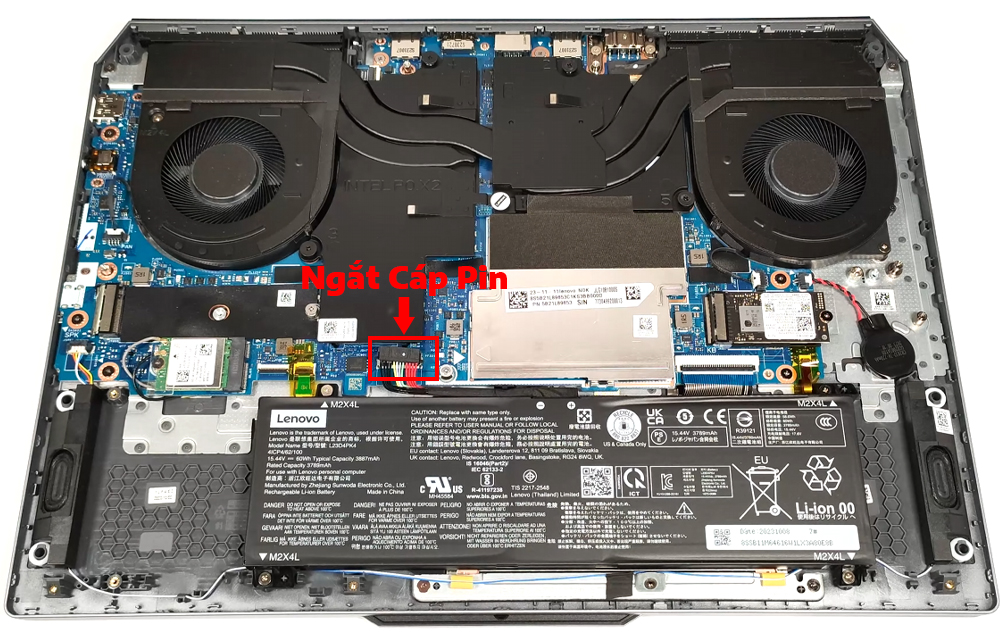 Hướng dẫn vệ sinh Lenovo LOQ 15i Gen 9