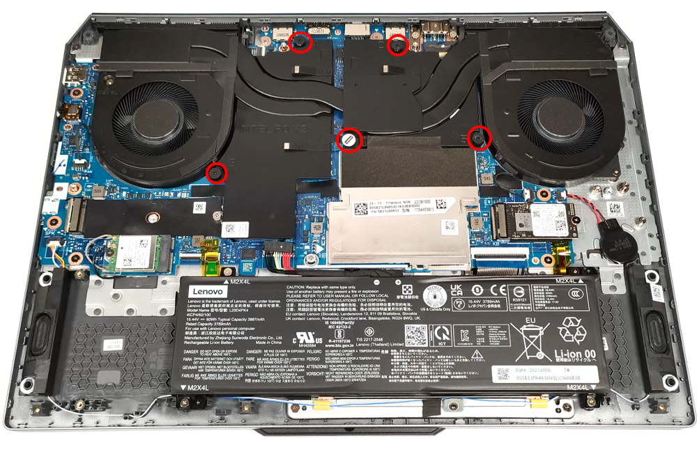 Hướng dẫn vệ sinh Lenovo LOQ 15i Gen 9