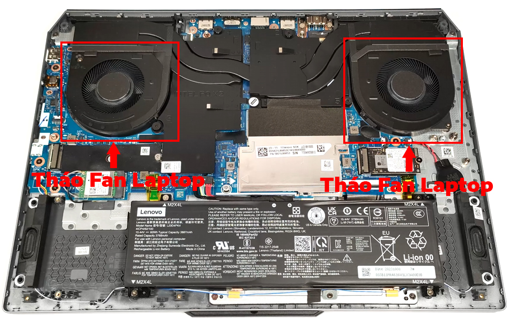 Hướng dẫn vệ sinh Lenovo LOQ 15i Gen 9