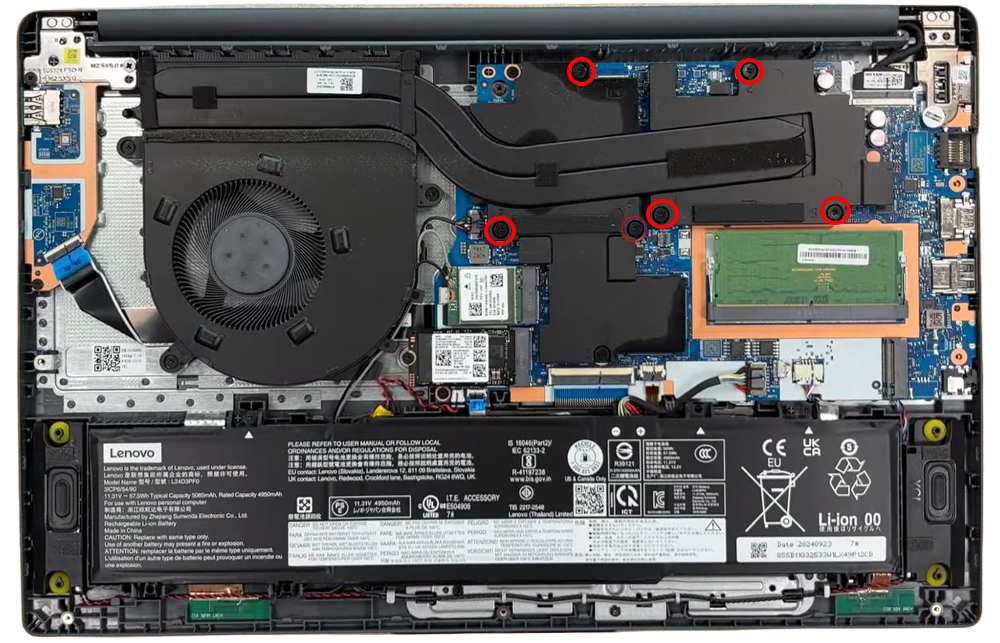 Hướng dẫn vệ sinh Lenovo LOQ 17IRX10 17inch Gen 10