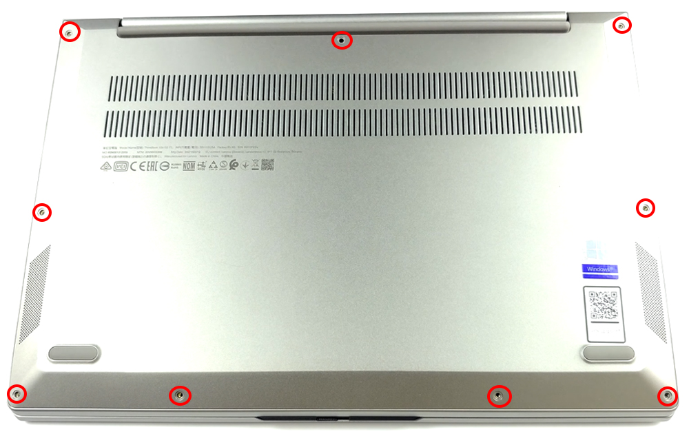 Hướng dẫn vệ sinh Lenovo ThinkBook 13s Gen 2