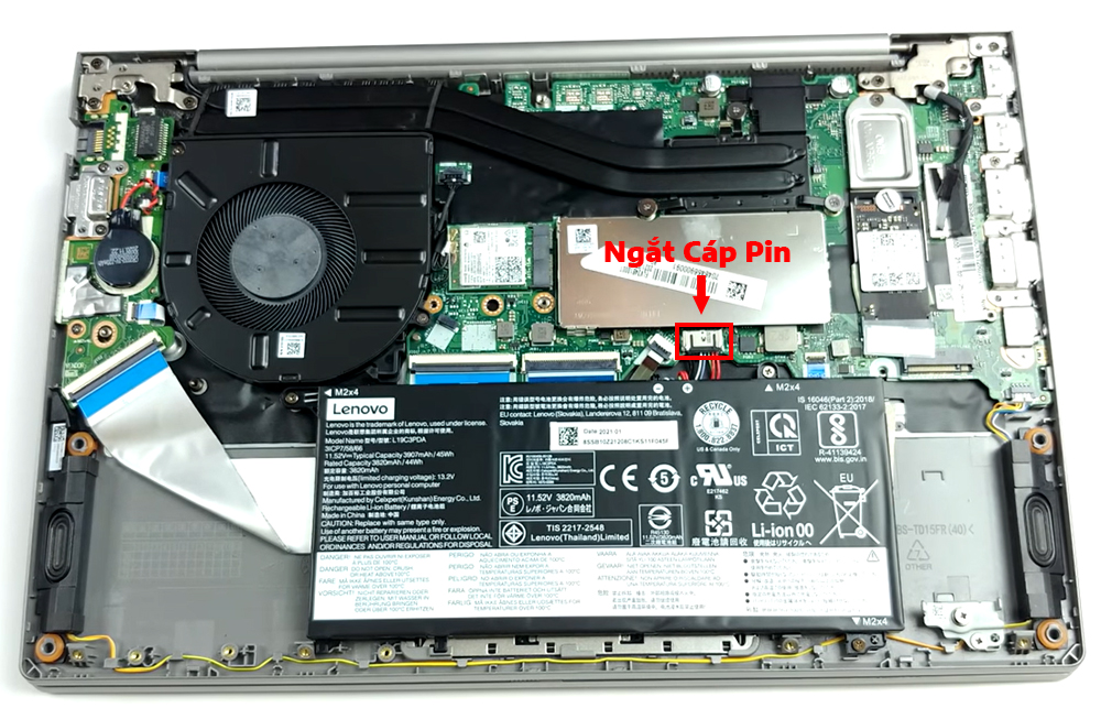 Hướng dẫn vệ sinh Lenovo ThinkBook 14 Gen 2