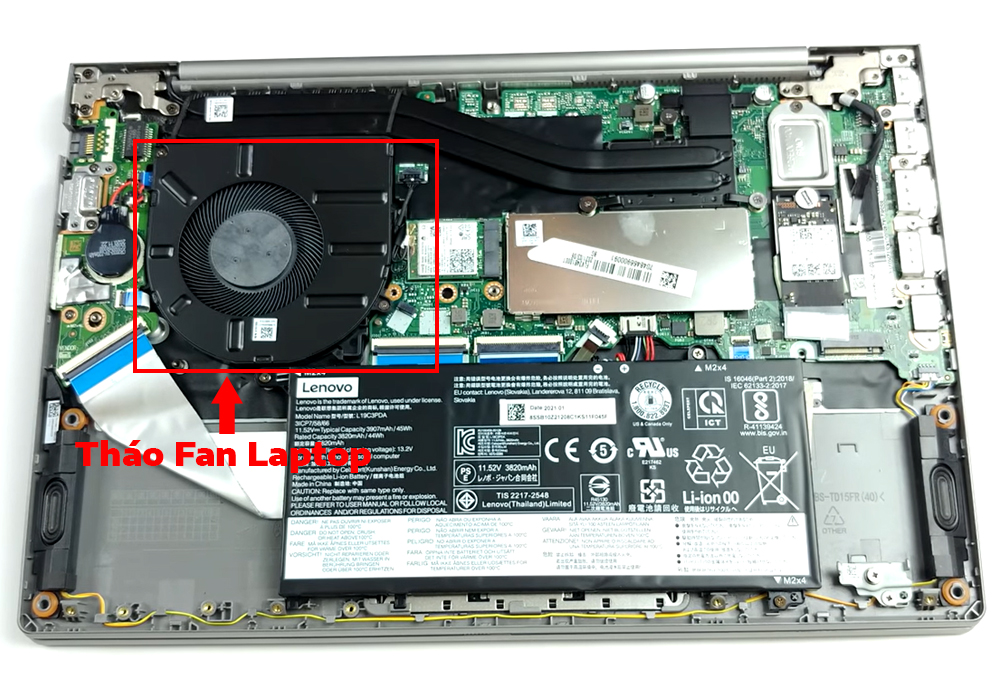 Hướng dẫn vệ sinh Lenovo ThinkBook 14 Gen 2