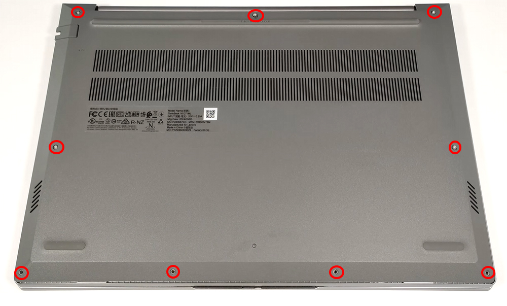 Hướng dẫn vệ sinh Lenovo ThinkBook 16 Gen 7