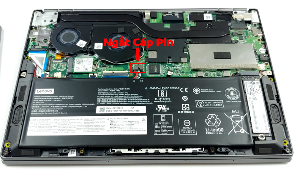 Hướng dẫn vệ sinh Lenovo ThinkBook Plus