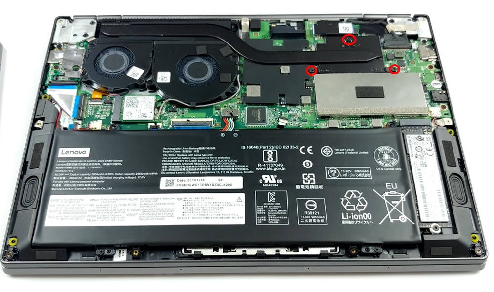 Hướng dẫn vệ sinh Lenovo ThinkBook Plus