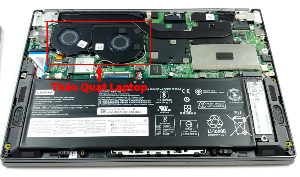 Hướng dẫn vệ sinh Lenovo ThinkBook Plus