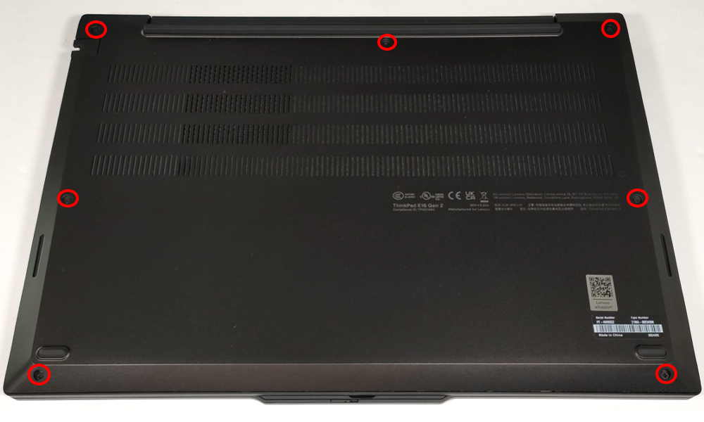 Hướng dẫn vệ sinh Lenovo ThinkPad E16 Gen 2