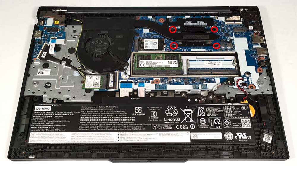 Hướng dẫn vệ sinh Lenovo ThinkPad E16 Gen 2