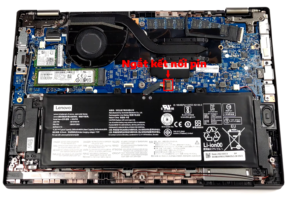 Hướng dẫn vệ sinh Lenovo ThinkPad L13 Gen 2