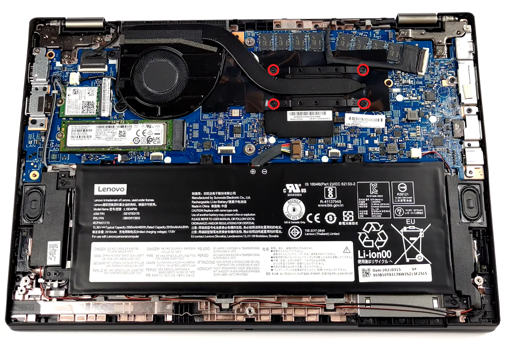 Hướng dẫn vệ sinh Lenovo ThinkPad L13 Gen 2
