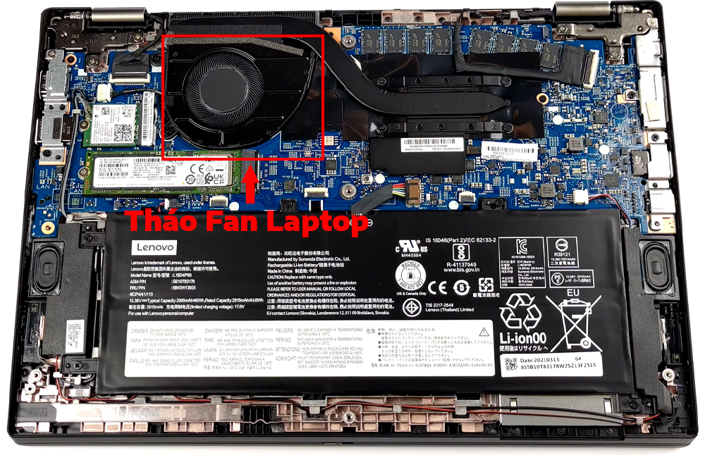 Hướng dẫn vệ sinh Lenovo ThinkPad L13 Gen 2