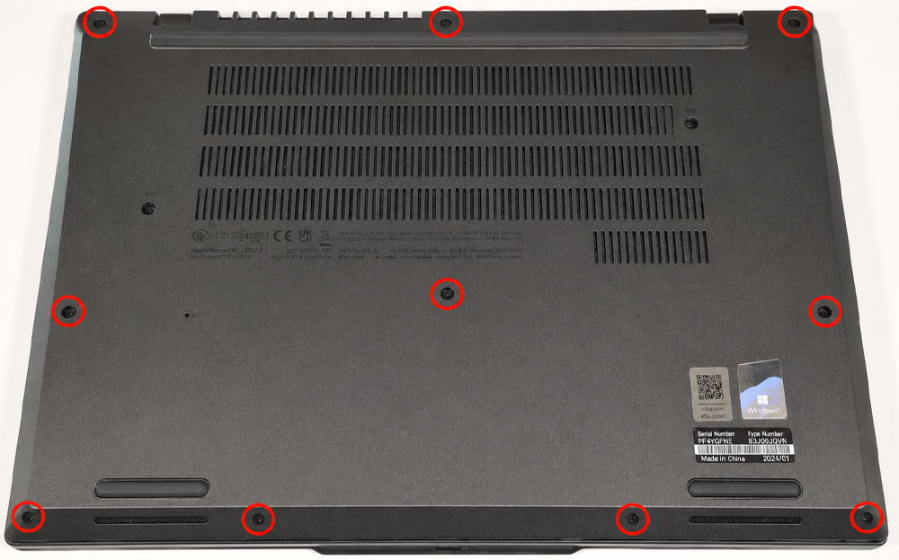 Hướng dẫn vệ sinh Lenovo ThinkPad L14 Gen 5