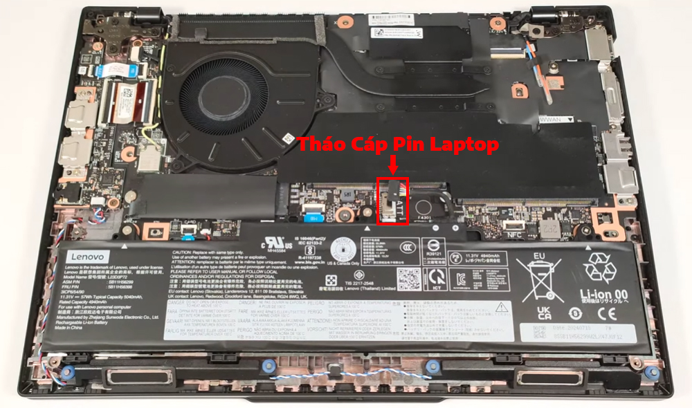Hướng dẫn vệ sinh Lenovo ThinkPad L14 Gen 5