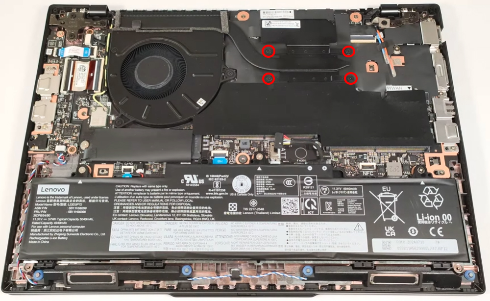 Hướng dẫn vệ sinh Lenovo ThinkPad L14 Gen 5