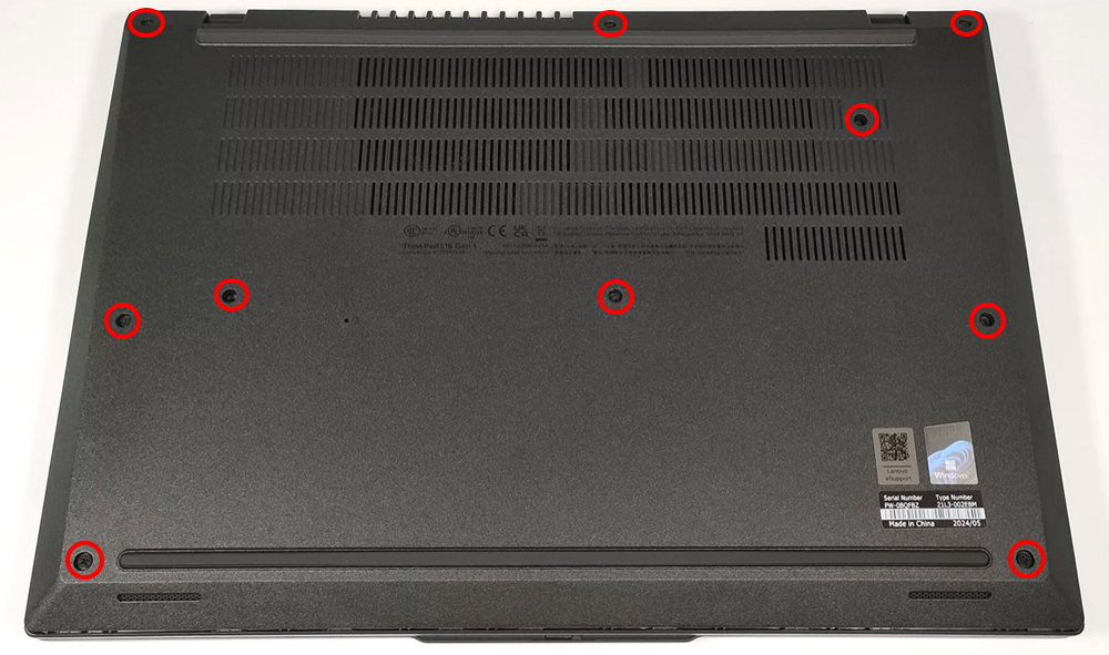 Hướng dẫn vệ sinh Lenovo ThinkPad L16 Gen 1