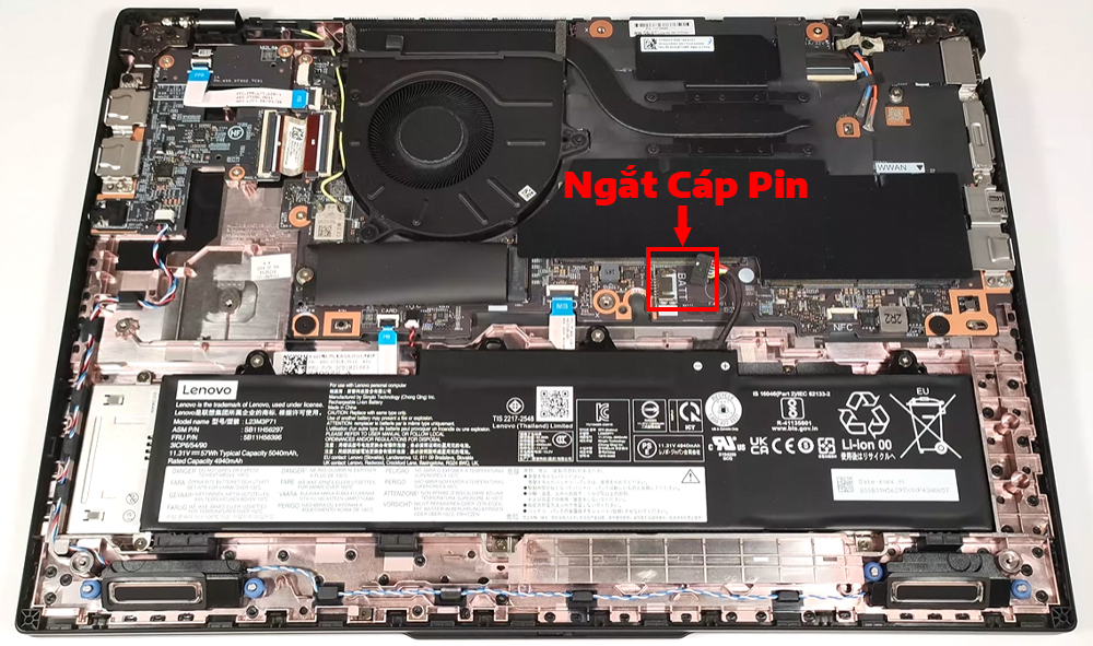 Hướng dẫn vệ sinh Lenovo ThinkPad L16 Gen 1