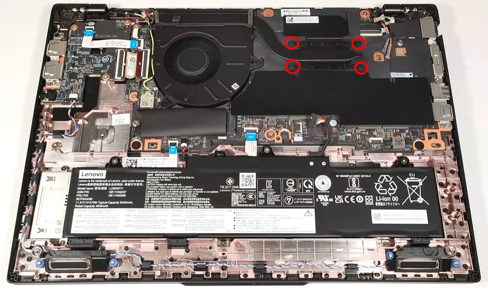 Hướng dẫn vệ sinh Lenovo ThinkPad L16 Gen 1
