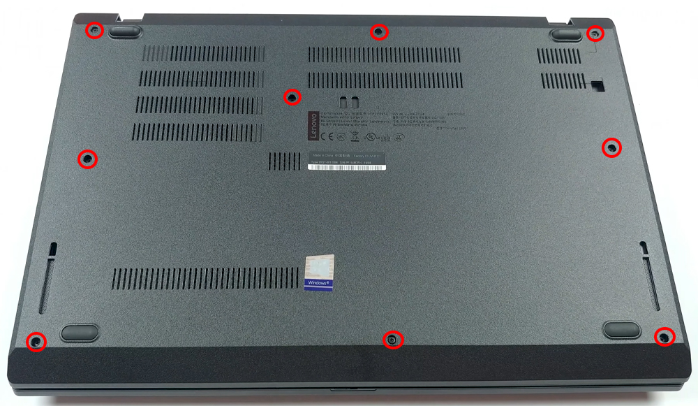 Hướng dẫn vệ sinh cho Lenovo ThinkPad L590