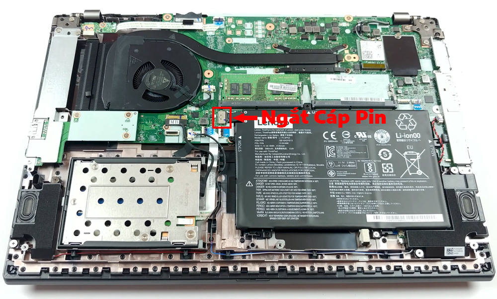 Hướng dẫn vệ sinh cho Lenovo ThinkPad L590