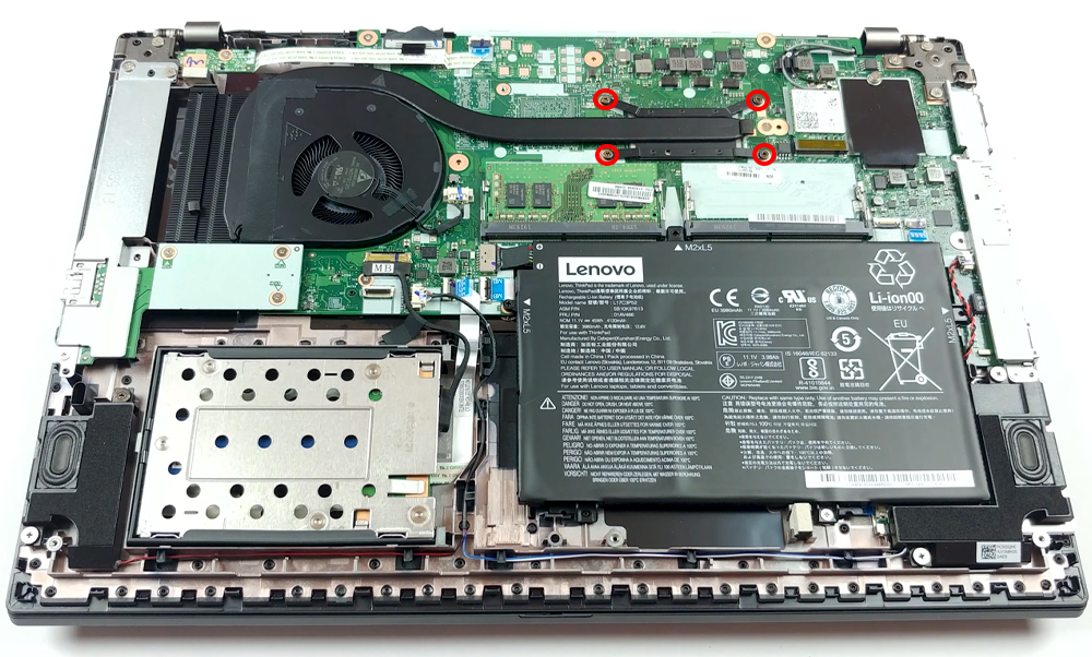 Hướng dẫn vệ sinh cho Lenovo ThinkPad L590