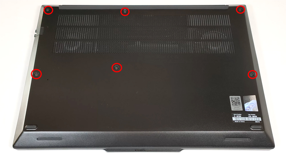 Hướng dẫn vệ sinh laptop Lenovo ThinkPad P14s Gen 5